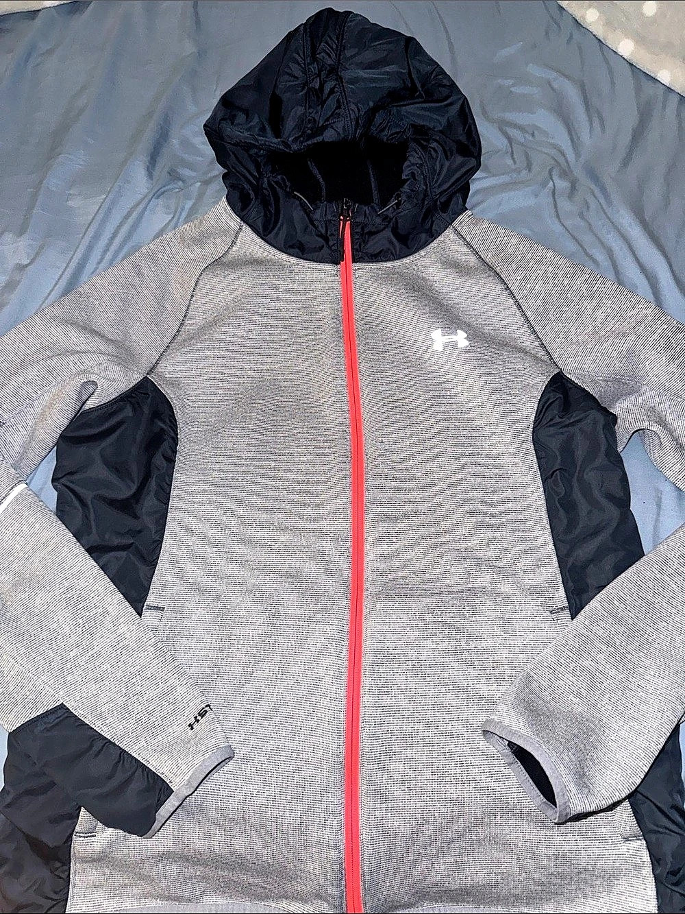 Under Armour Fleece Storm Full-Zip Hoodie Women’s Gray & Navy